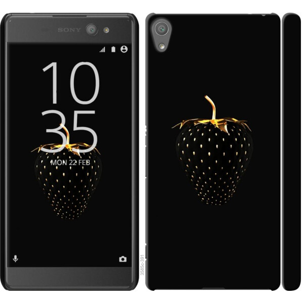 

Чехол на Sony Xperia XA Ultra Dual F3212 Черная клубника (04798)