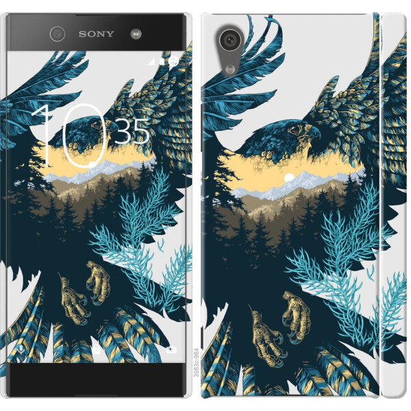 

Чехол на Sony Xperia XA1 G3112 Арт-орел на фоне природы (04798)