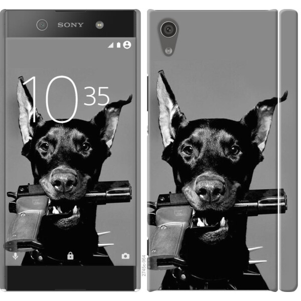 

Чехол на Sony Xperia XA1 G3112 Доберман (04798)