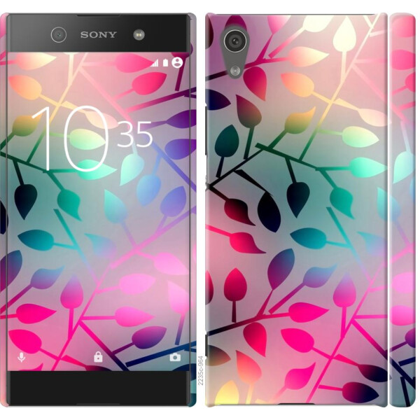 

Чехол на Sony Xperia XA1 G3112 Листья (04798)