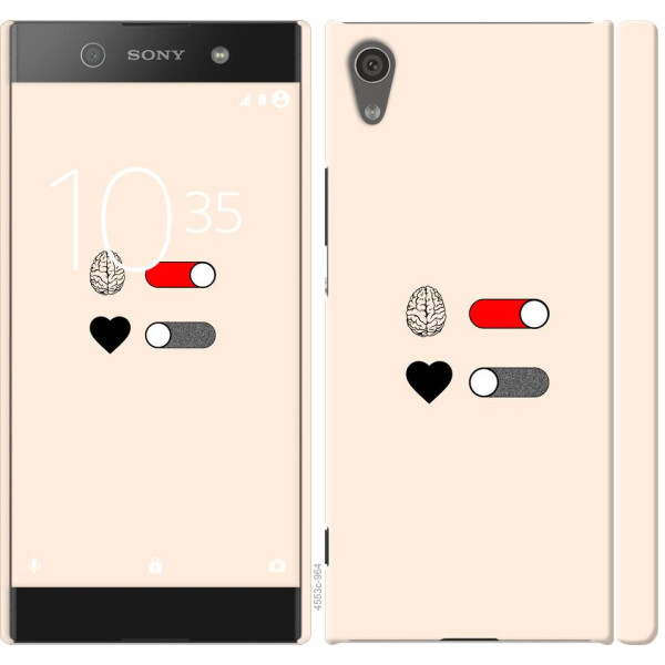 

Чехол на Sony Xperia XA1 G3112 Любовь и ум (04798)