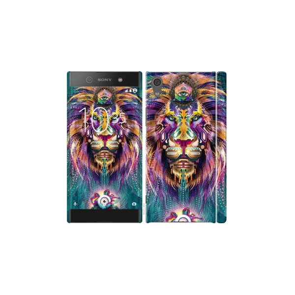 

Чехол на Sony Xperia XA1 G3112 Люминесцентный лев (04798)