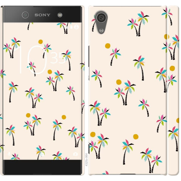 

Чехол на Sony Xperia XA1 G3112 Пальмочки (04798)