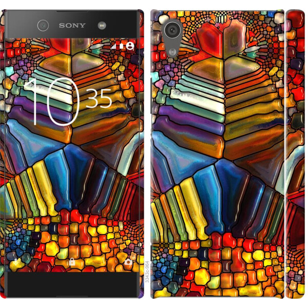 

Чехол на Sony Xperia XA1 G3112 Разноцветный витраж (04798)