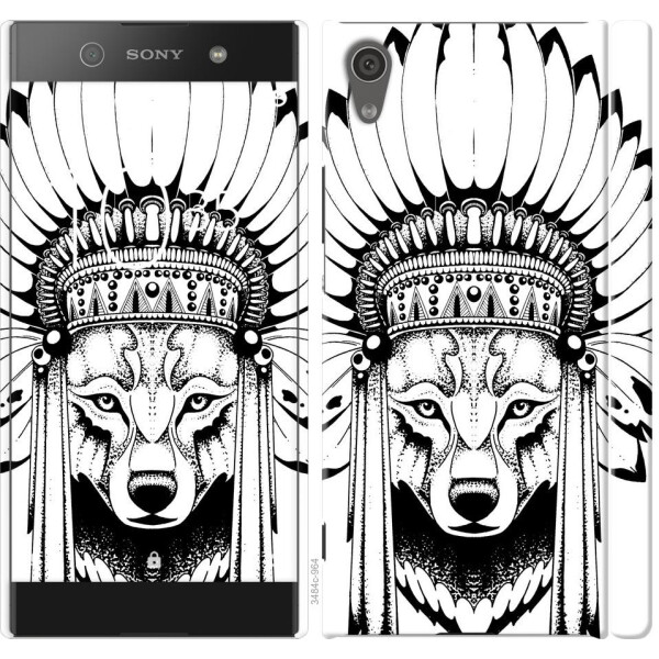 

Чехол на Sony Xperia XA1 G3112 Тотем волка (04798)