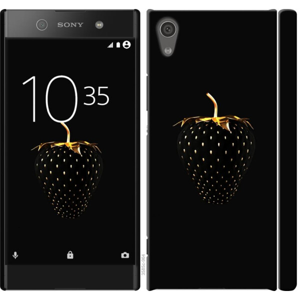 

Чехол на Sony Xperia XA1 G3112 Черная клубника (04798)