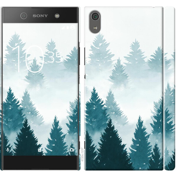 

Чехол на Sony Xperia XA1 Ultra G3212 Акварельные Елки (04798)