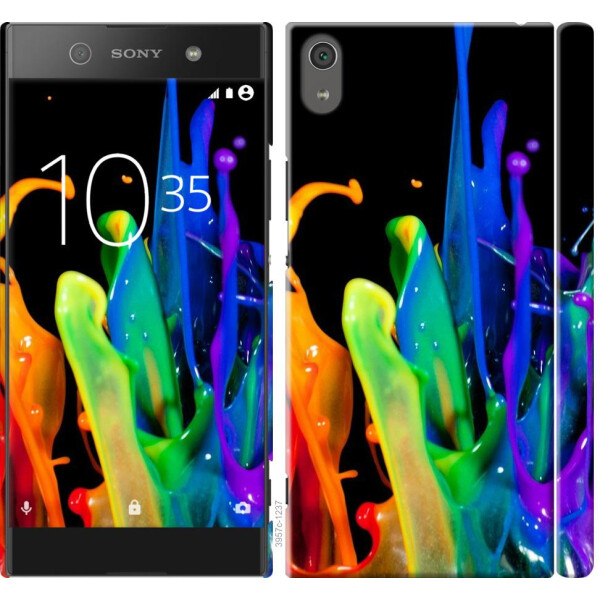 

Чехол на Sony Xperia XA1 Ultra G3212 брызги краски (04798)