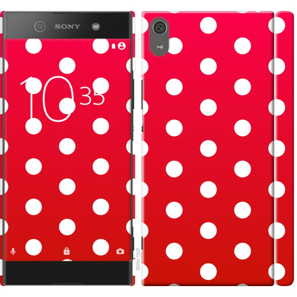 

Чехол на Sony Xperia XA1 Ultra G3212 Градиент, Горошек (04798)