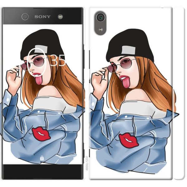 

Чехол на Sony Xperia XA1 Ultra G3212 Девушка v3 (04798)