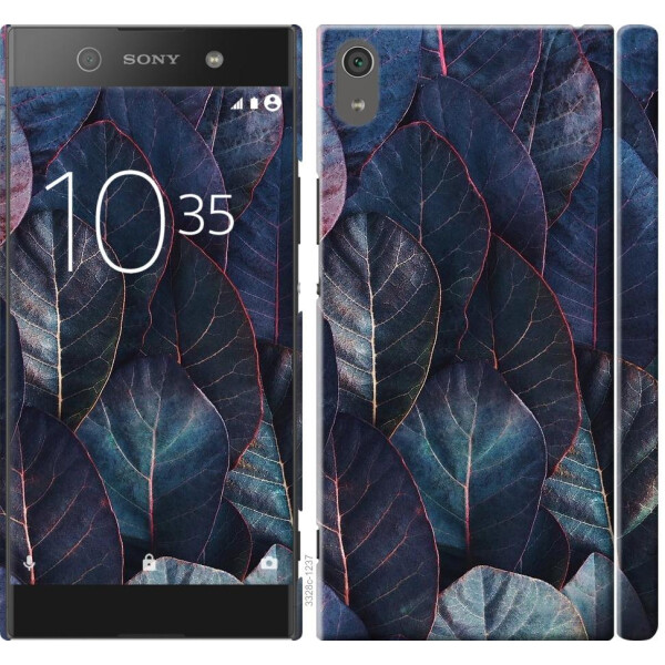 

Чехол на Sony Xperia XA1 Ultra G3212 Листья v3 (04798)