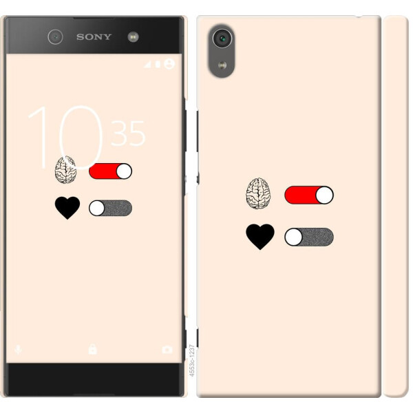 

Чехол на Sony Xperia XA1 Ultra G3212 Любовь и ум (04798)