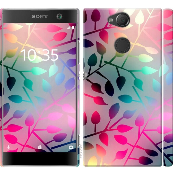 

Чехол на Sony Xperia XA2 H4113 Листья (04798)