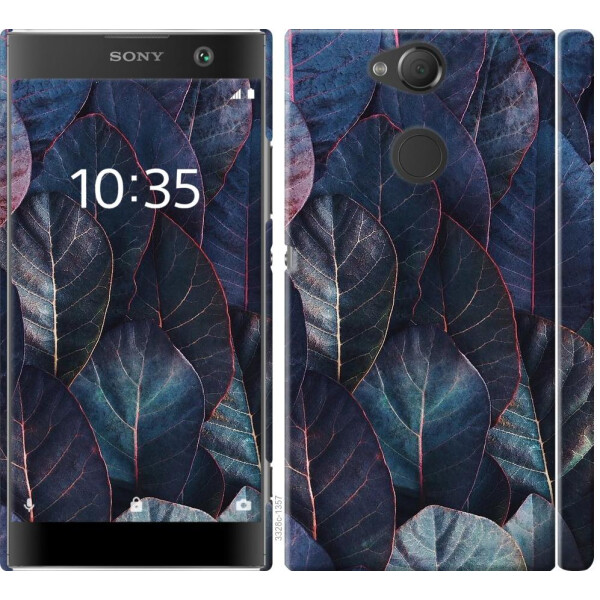 

Чехол на Sony Xperia XA2 H4113 Листья v3 (04798)