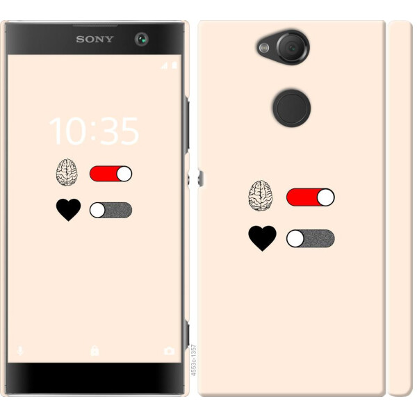 

Чехол на Sony Xperia XA2 H4113 Любовь и ум (04798)