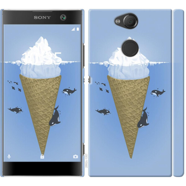 

Чехол на Sony Xperia XA2 H4113 Мороженое Айсберг (04798)