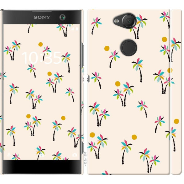 

Чехол на Sony Xperia XA2 H4113 Пальмочки (04798)