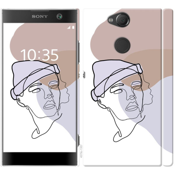 

Чехол на Sony Xperia XA2 H4113 Силуэт (04798)