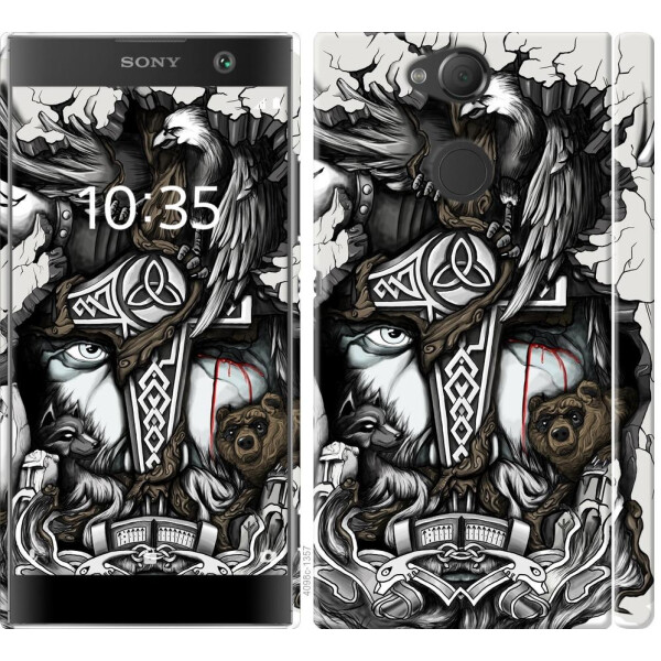 

Чехол на Sony Xperia XA2 H4113 Тату Викинг (04798)