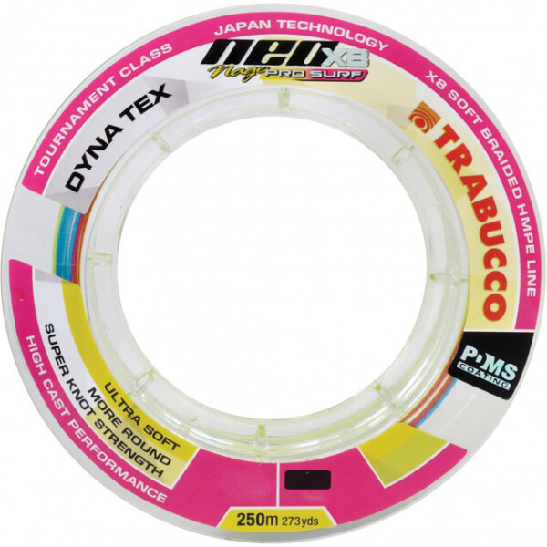 

Шнур Trabucco Dyna-Tex Neo X8 Nage Pro Surf 250 м 0.128 мм 5.44 кг (054-14-012)