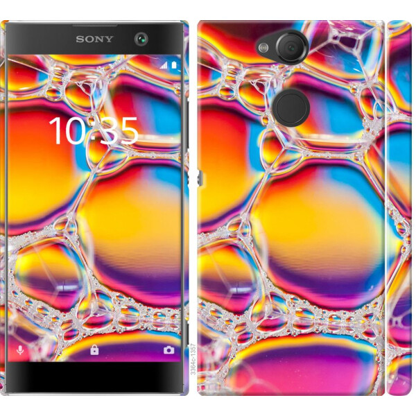 

Чехол на Sony Xperia XA2 H4113 Цветные пузыри (04798)