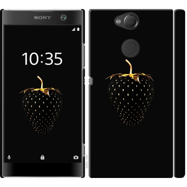 

Чехол на Sony Xperia XA2 H4113 Черная клубника (04798)