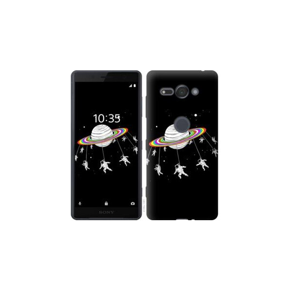 

Чехол на Sony Xperia XZ2 Compact H8324 Лунная карусель (04798)
