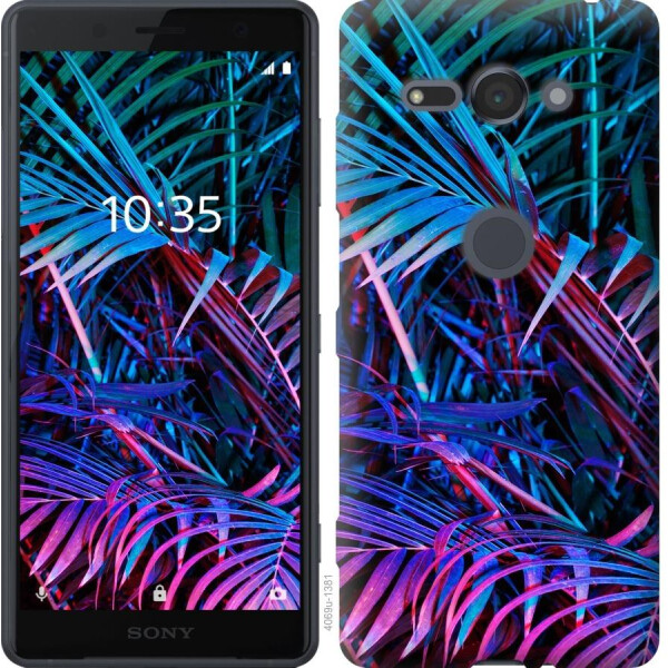 

Чехол на Sony Xperia XZ2 Compact H8324 Папоротник под ультрафиолетом (04798)