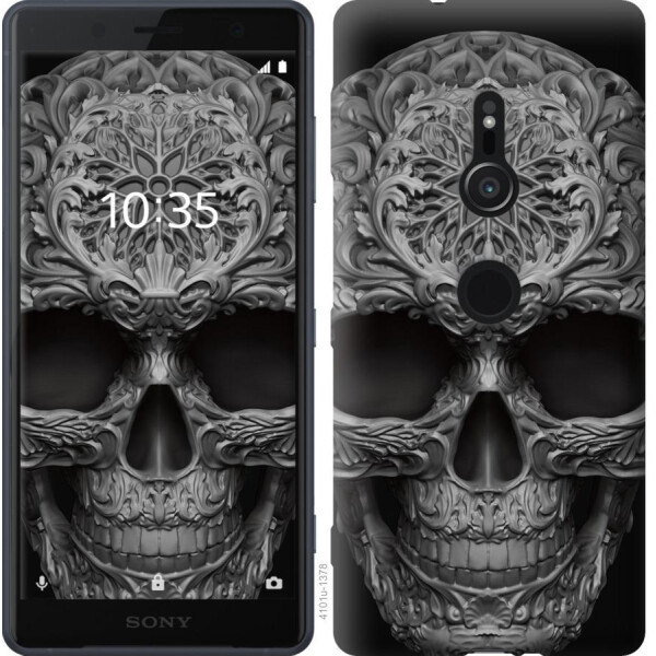 

Чехол на Sony Xperia XZ2 H8266 skull-ornament (04798)
