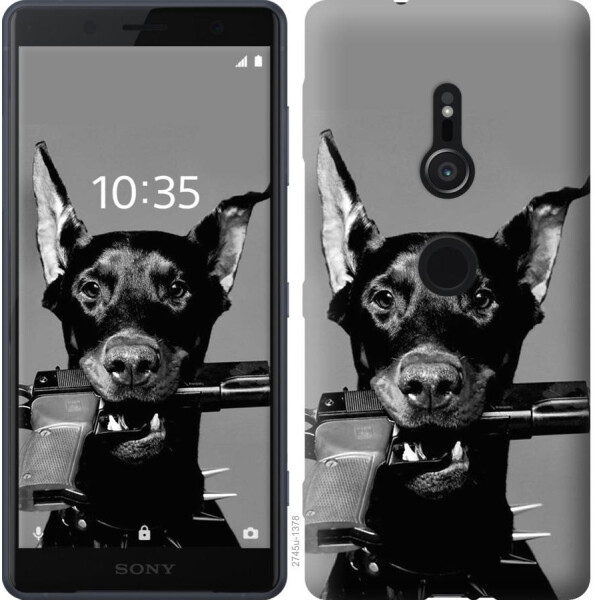 

Чехол на Sony Xperia XZ2 H8266 Доберман (04798)