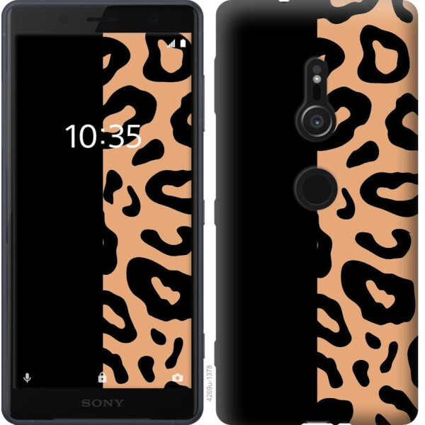 

Чехол на Sony Xperia XZ2 H8266 Пятна леопарда (04798)