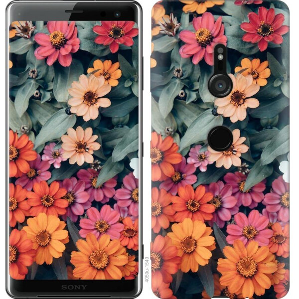 

Чехол на Sony Xperia XZ3 H9436 Beauty flowers (04798)