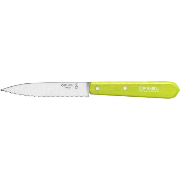 

Нож кухонный Opinel №113 Serrated салатовый (001920)