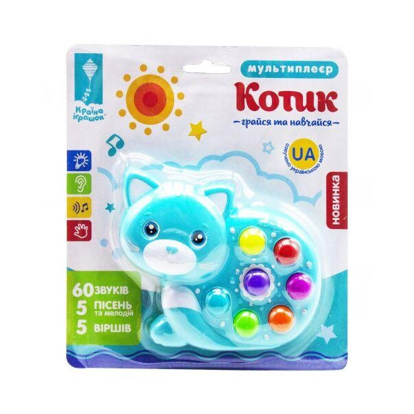 

Музыкальный плеер "Котик", укр PL-719-88