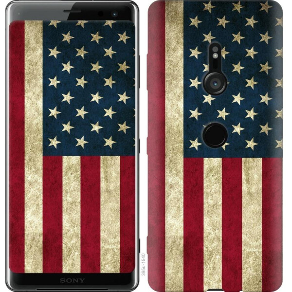 

Чехол на Sony Xperia XZ3 H9436 Флаг США (04798)