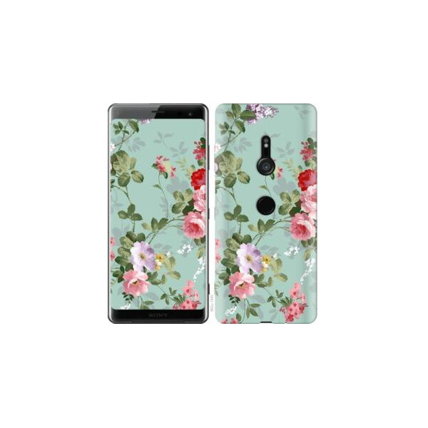 

Чехол на Sony Xperia XZ3 H9436 Цветочные обои 2 (04798)