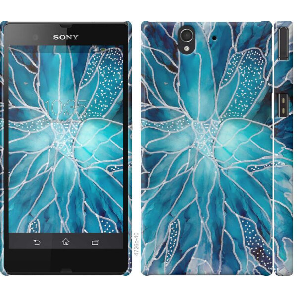 

Чехол на Sony Xperia Z C6602 чернило (04798)