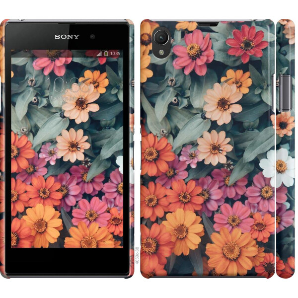 

Чехол на Sony Xperia Z1 C6902 Beauty flowers (04798)