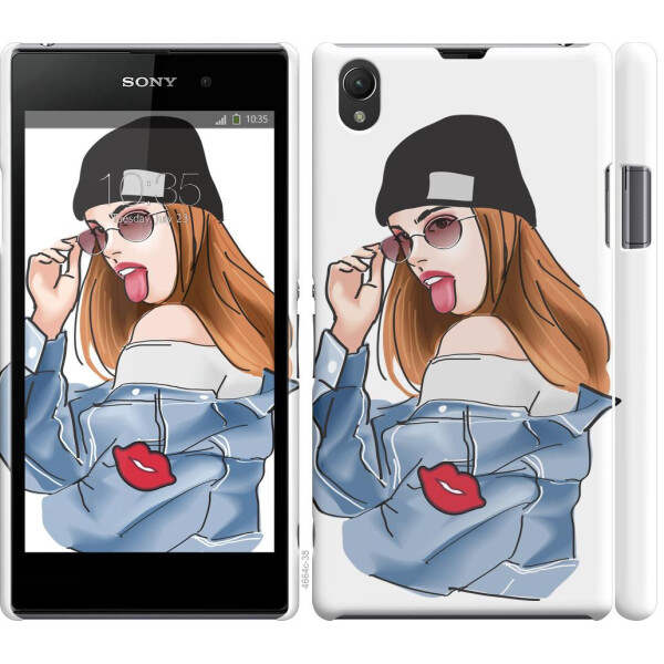 

Чехол на Sony Xperia Z1 C6902 Девушка v3 (04798)