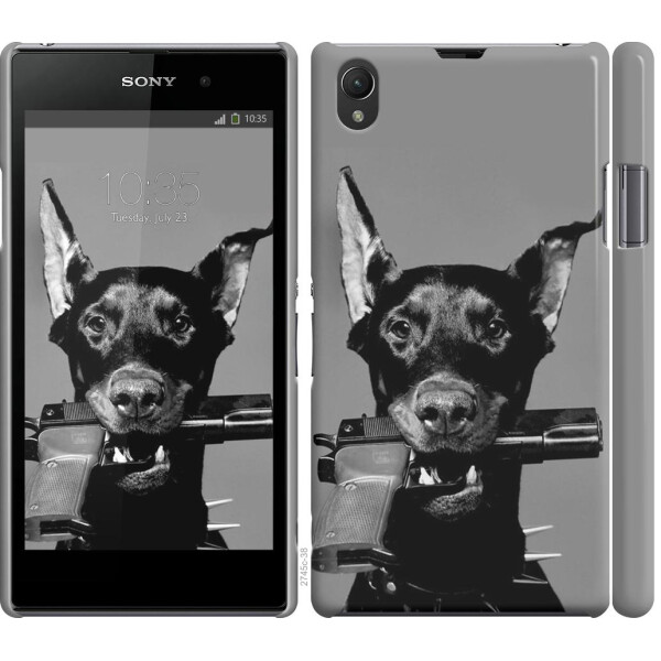

Чехол на Sony Xperia Z1 C6902 Доберман (04798)