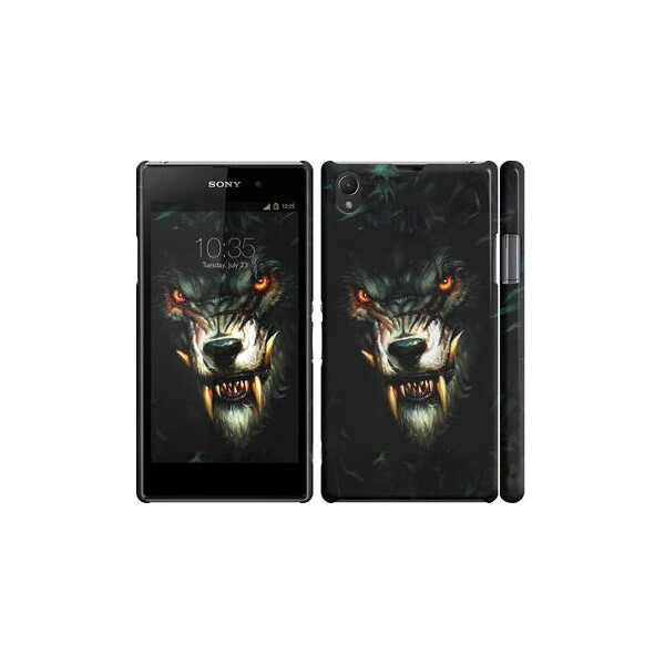 

Чехол на Sony Xperia Z1 C6902 Дьявольский волк (04798)