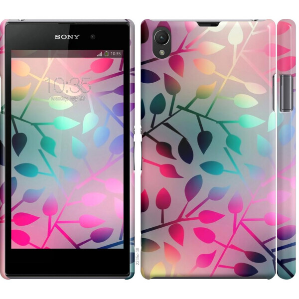 

Чехол на Sony Xperia Z1 C6902 Листья (04798)