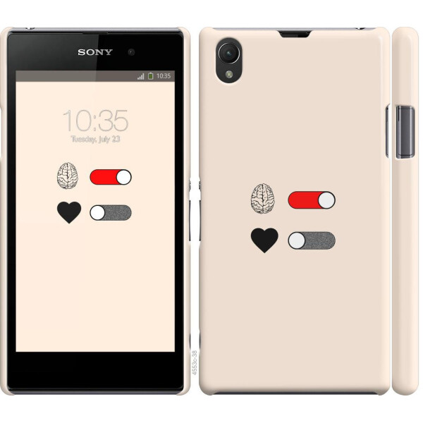 

Чехол на Sony Xperia Z1 C6902 Любовь и ум (04798)