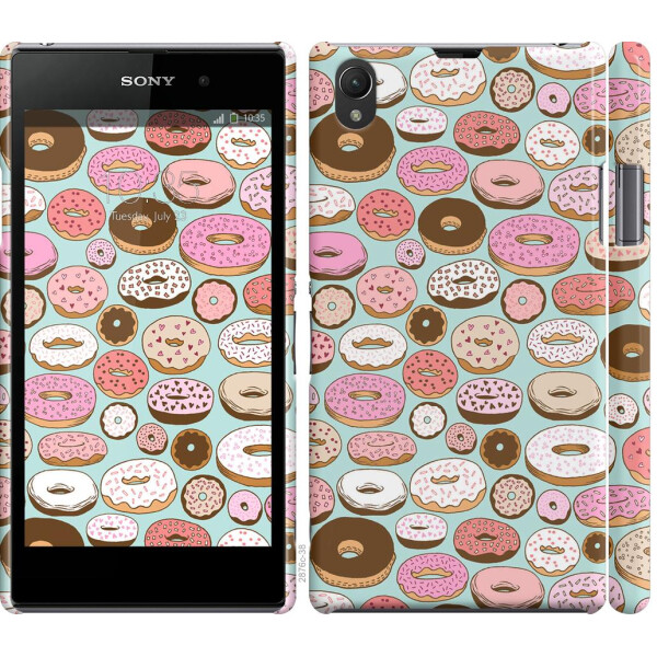 

Чехол на Sony Xperia Z1 C6902 Пончики в глазури (04798)
