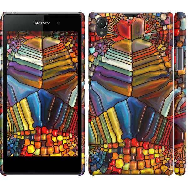 

Чехол на Sony Xperia Z1 C6902 Разноцветный витраж (04798)
