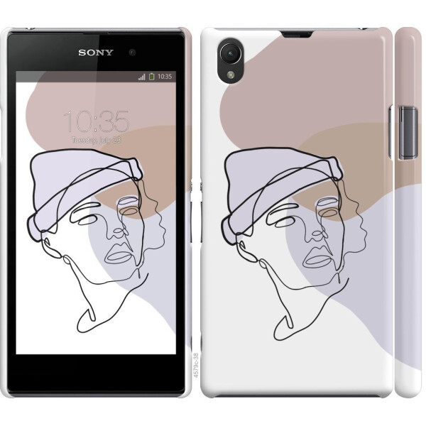 

Чехол на Sony Xperia Z1 C6902 Силуэт (04798)