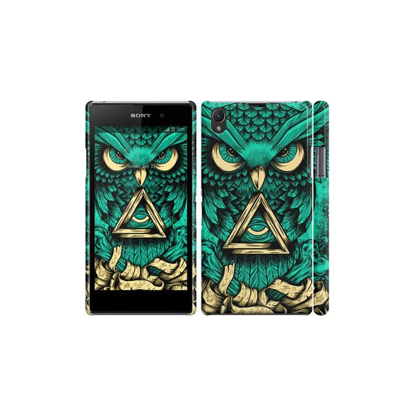 

Чехол на Sony Xperia Z1 C6902 Сова Арт-тату (04798)