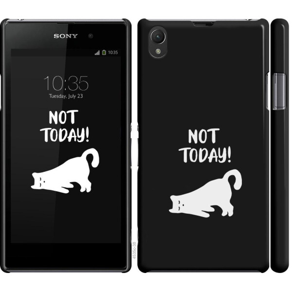 

Чехол на Sony Xperia Z1 C6902 Уставший кот (04798)