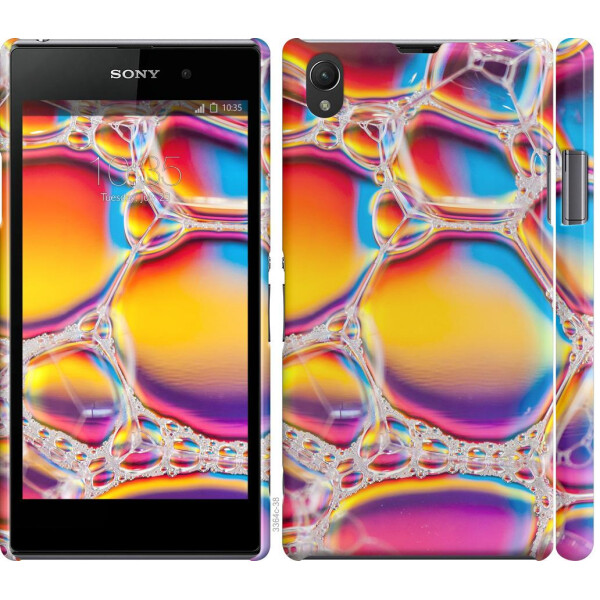 

Чехол на Sony Xperia Z1 C6902 Цветные пузыри (04798)