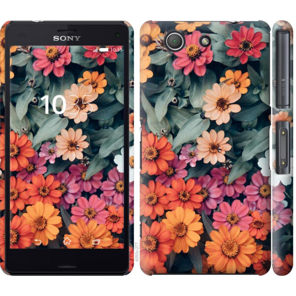 

Чехол на Sony Xperia Z3 Compact D5803 Beauty flowers (04798)